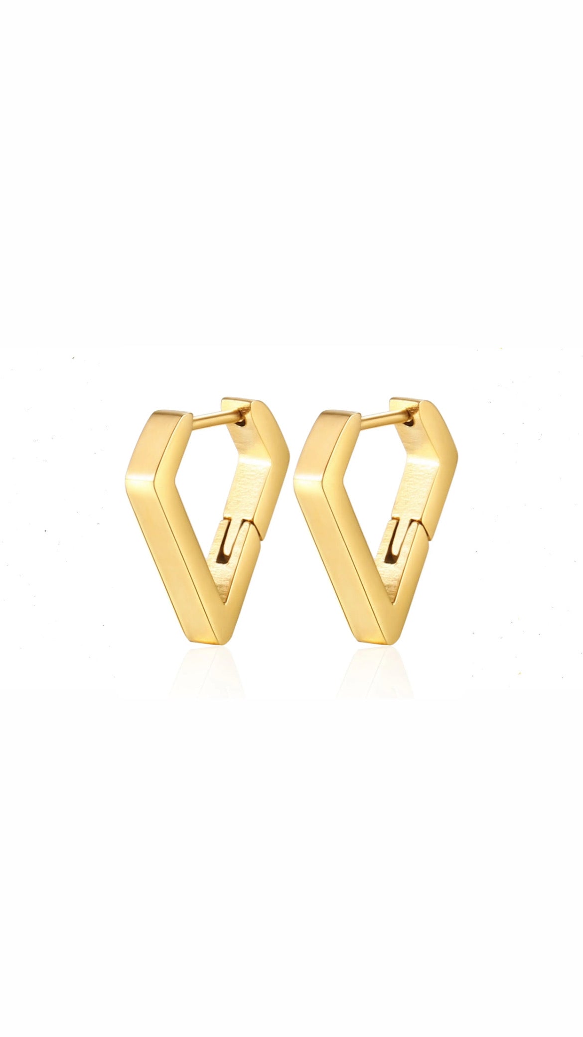 Triangle Shape Winter Earring