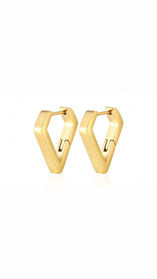 Triangle Shape Winter Earring