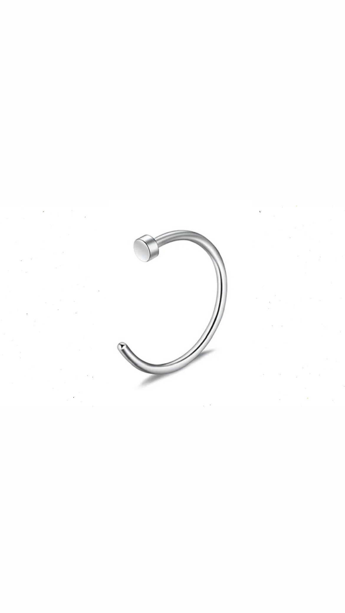 Arc Stainless Steel Nose Piercing