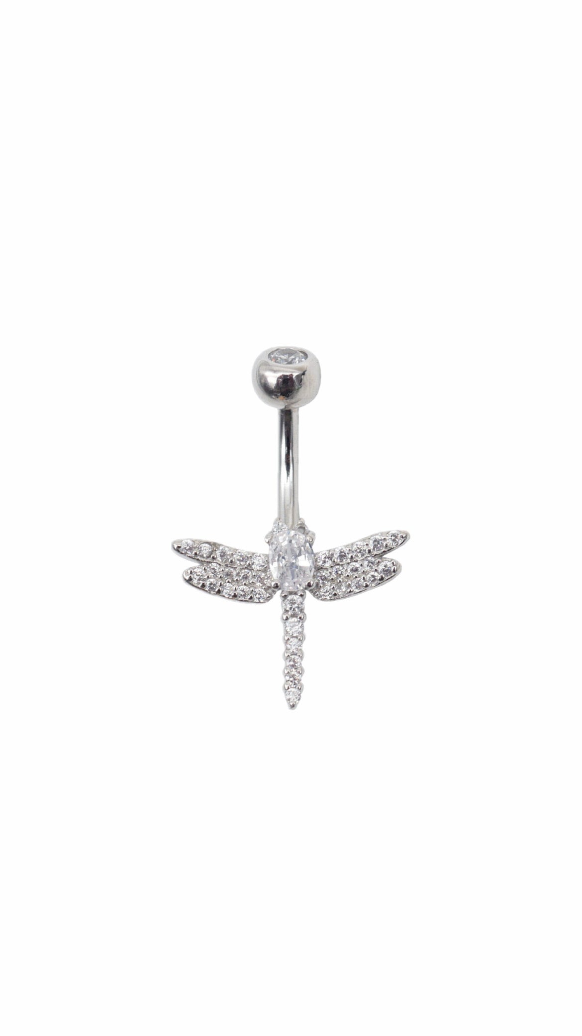 Silver 925 Fly Belly Ring