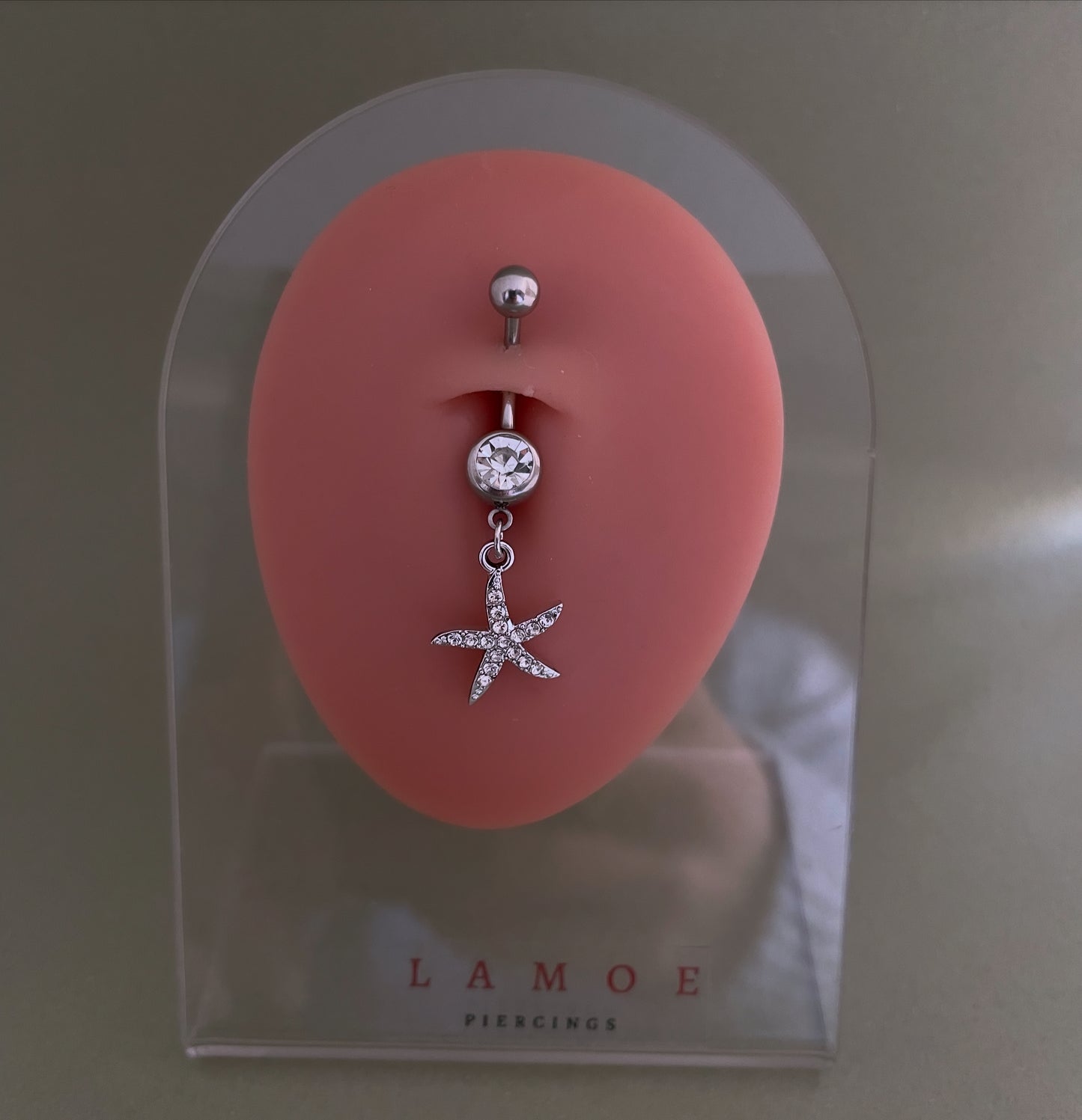 Starfish Charm Belly Ring