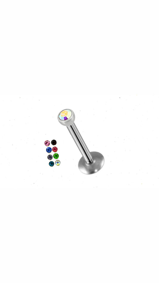 Colored Studs Flatback Ear Piercing