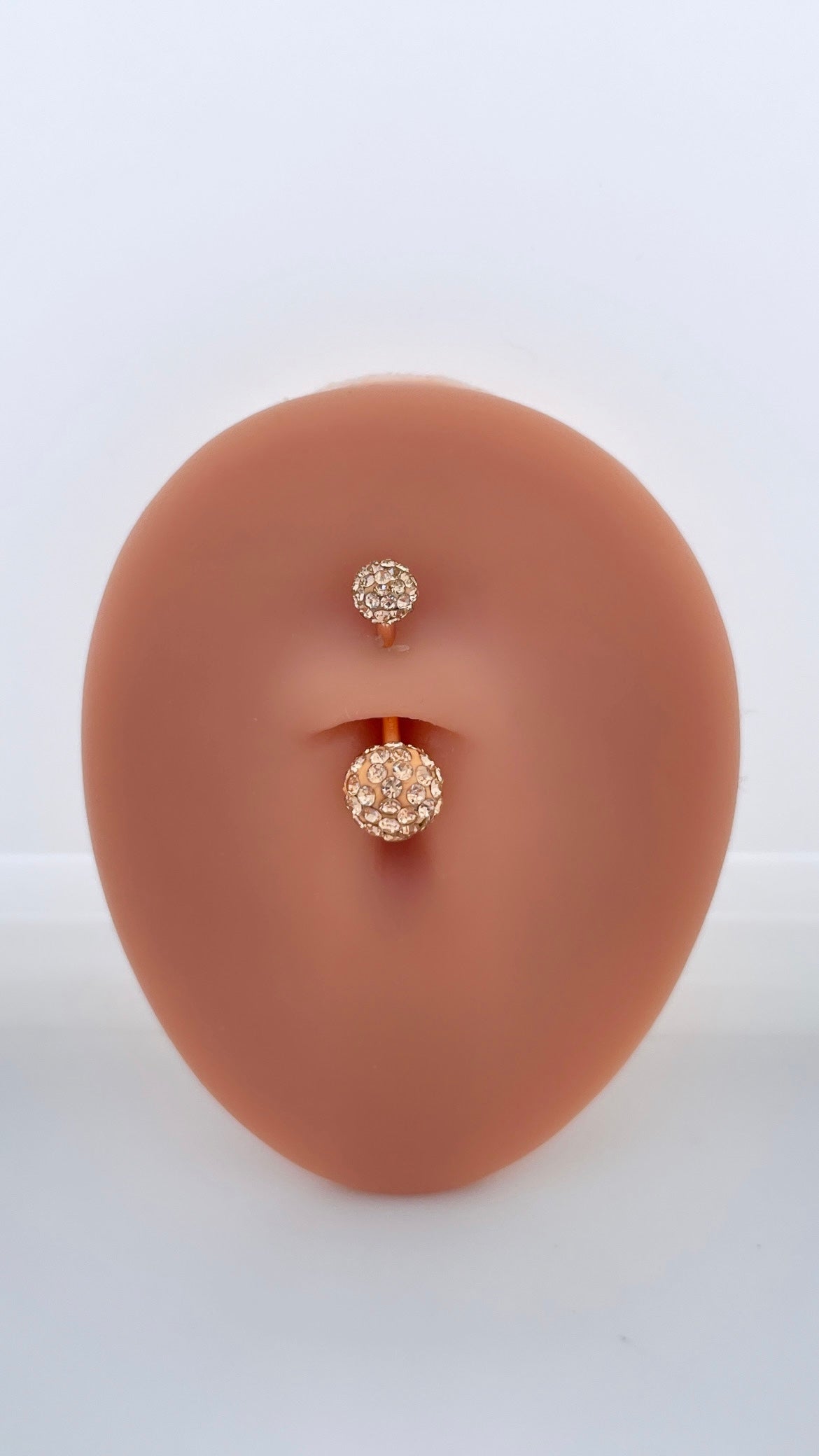 Rhinestone Disco Decor Belly Ring