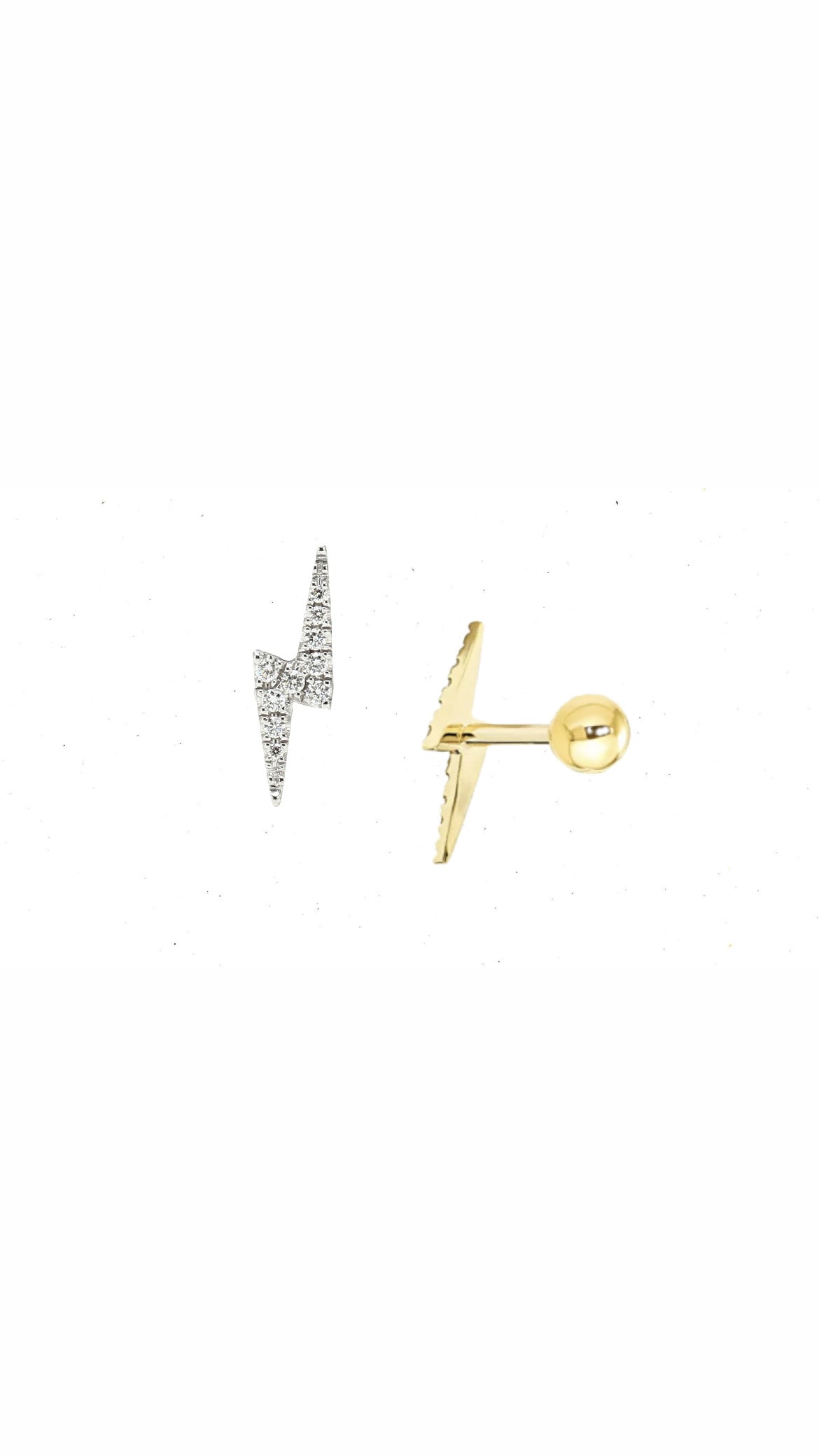 Single Thunder Lobe Ear Piercing
