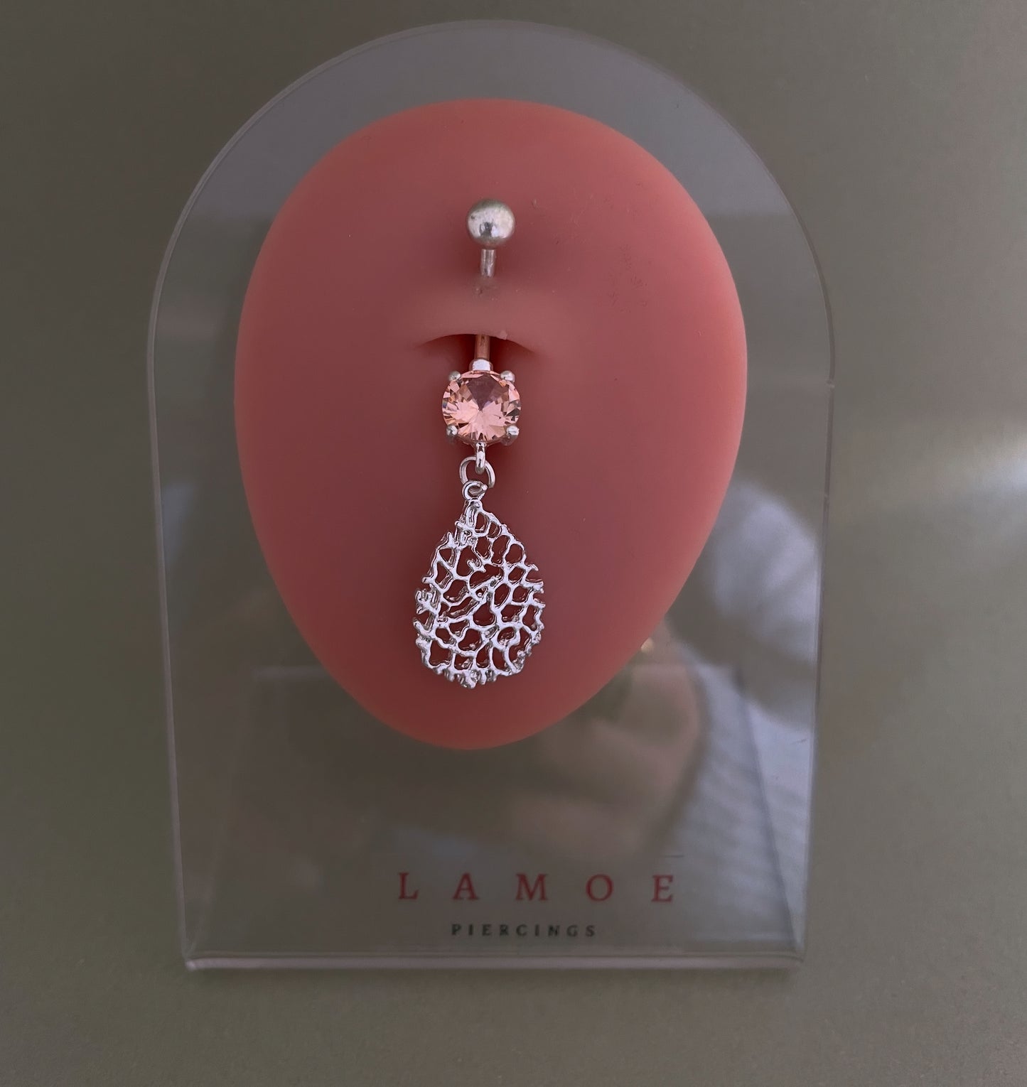 14G Hanging Drop Belly Ring