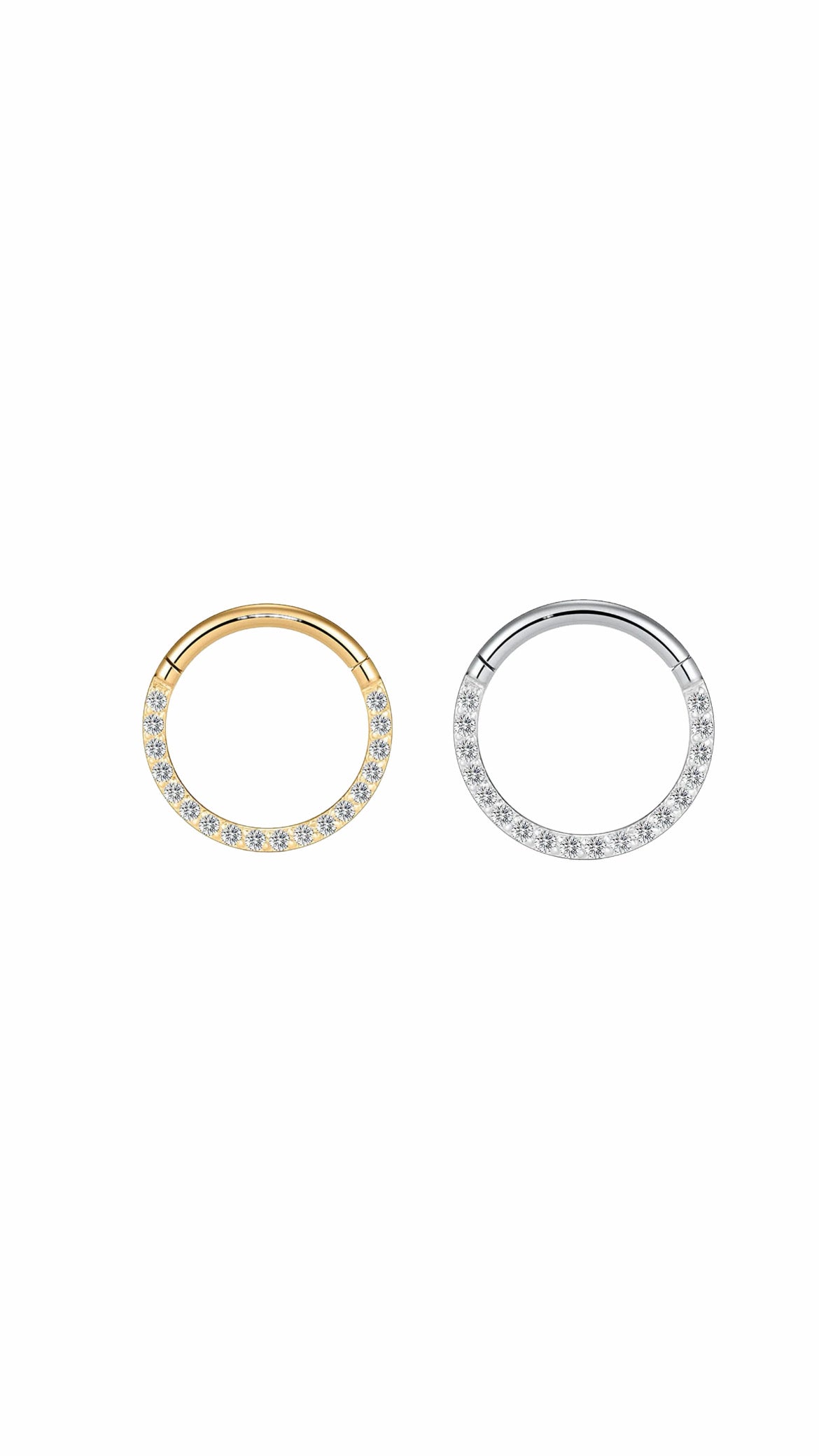 Silver 925 Basic Septum & Daith Ear Piercing
