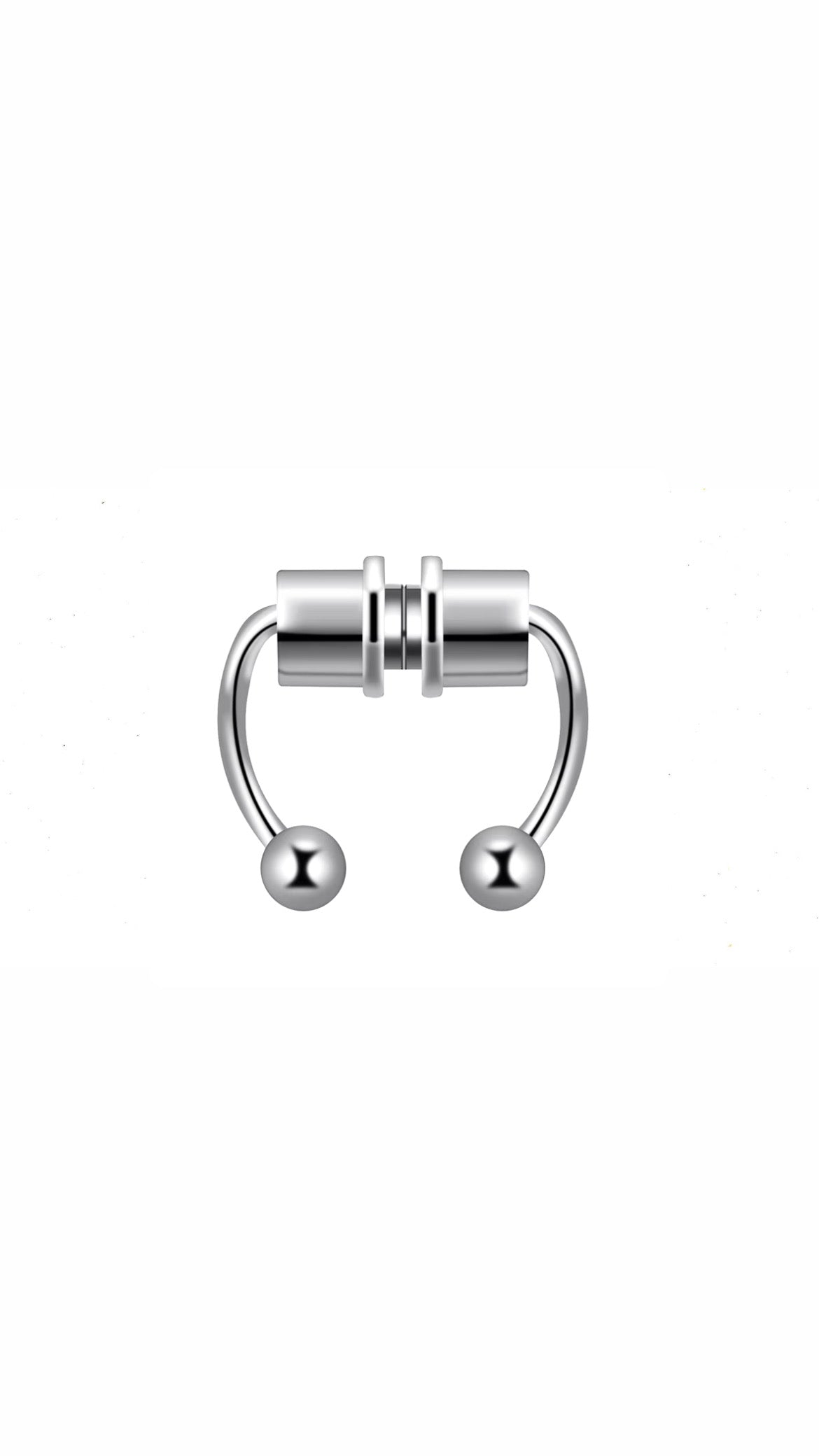 Loop Lead Free Fake Magnetic Vaginal Piercing