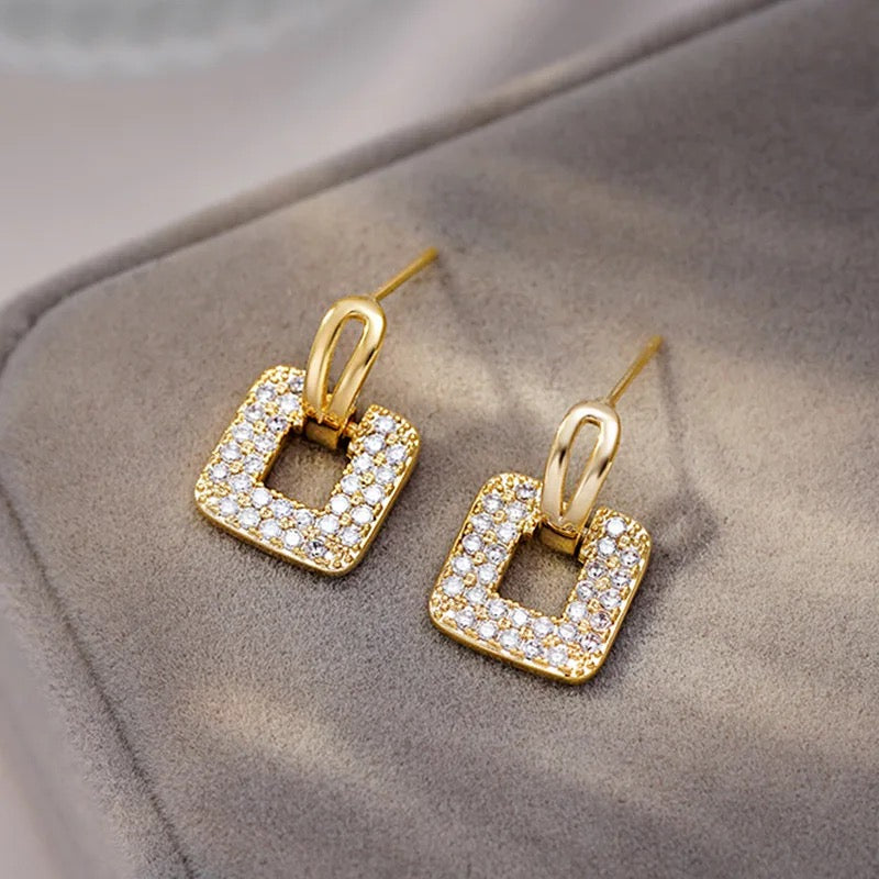 Square Winter Earring