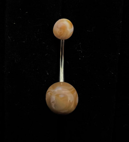Marble Belly Ring