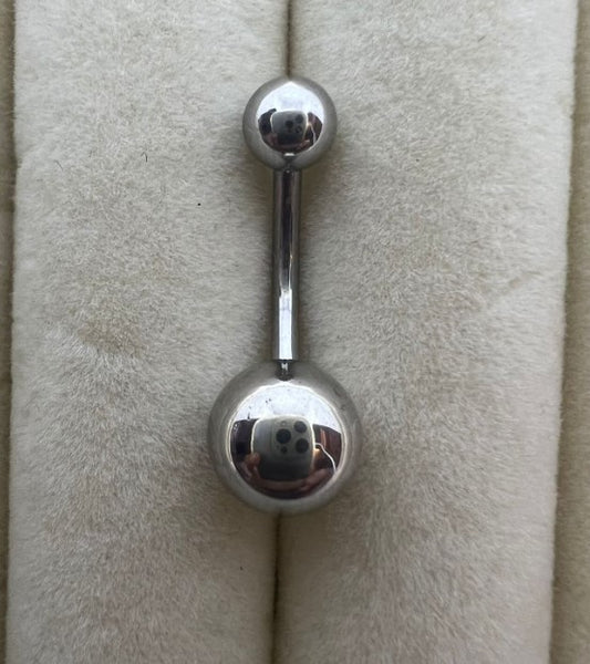 Surgical Steel Basic Ball Belly Ring