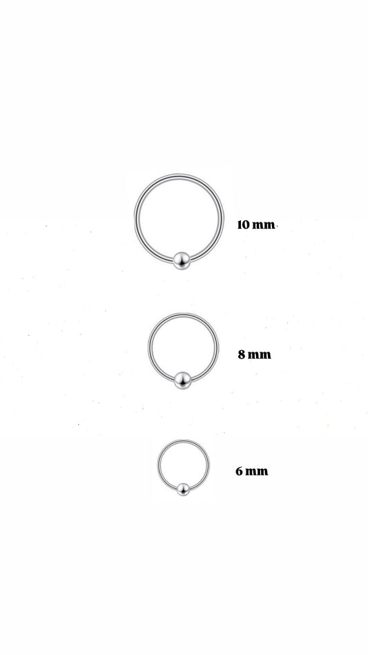 Hoop Stainless Steel Nose Piercing