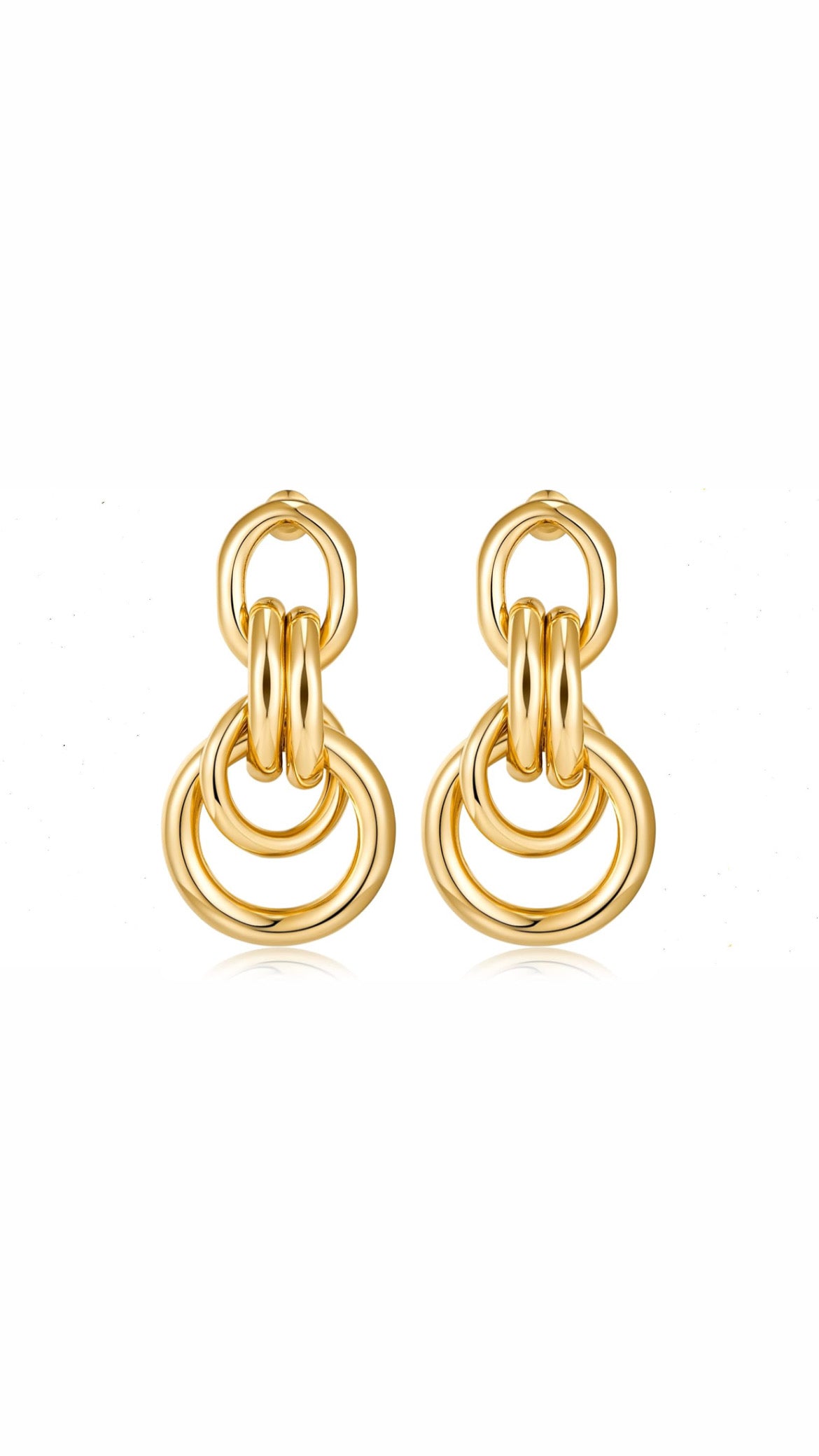 Hoop Hanging Hoops Winter Earring