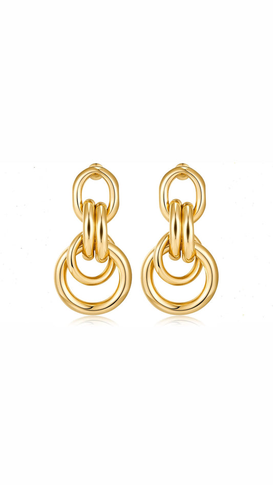Hoop Hanging Hoops Winter Earring