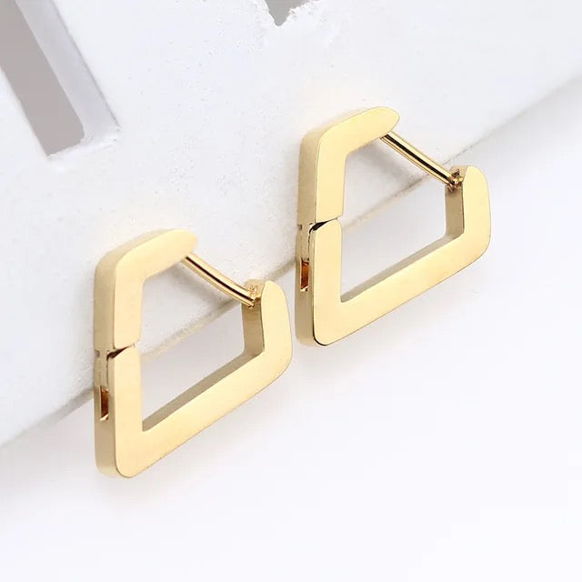 Triangle Shape Winter Earring