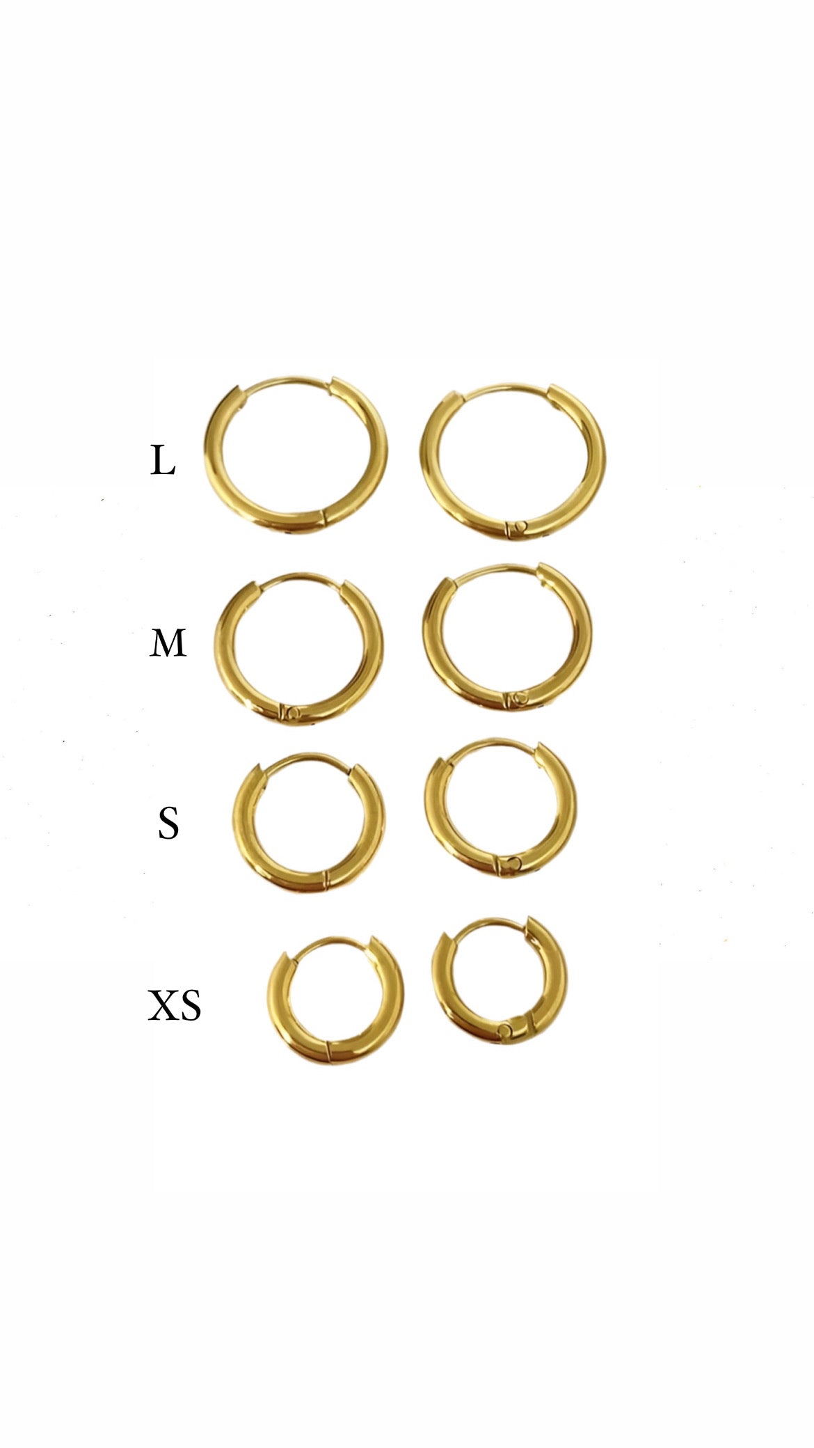 Hoop Ring Lower Lobe Ear Piercing (PAIR)