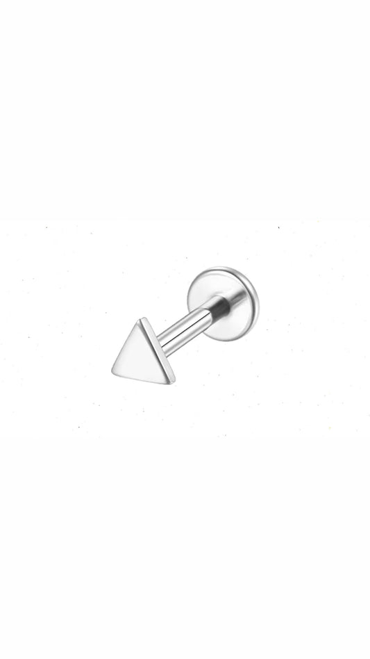 Triangle Shape Ear Piercing