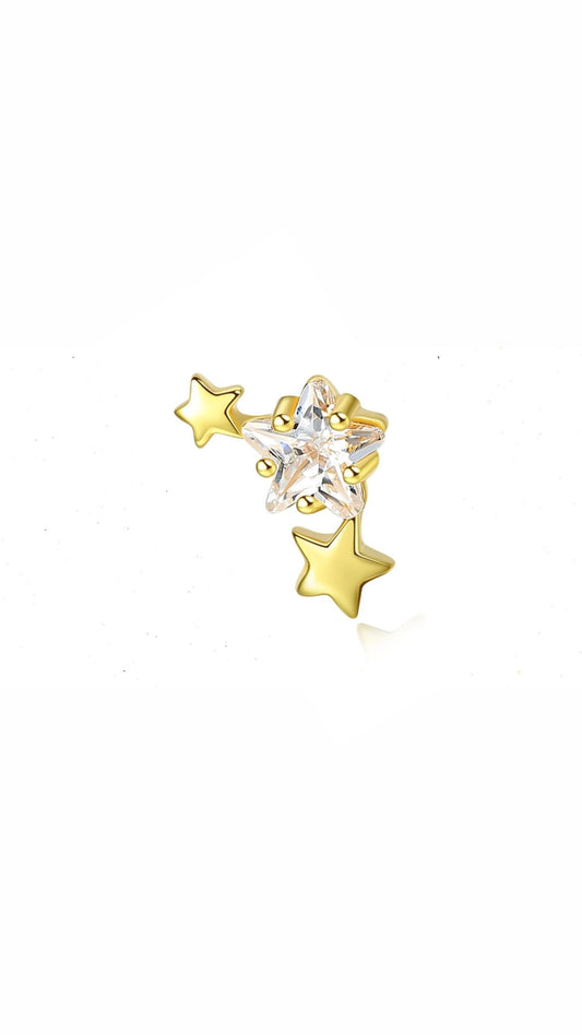 3 Stars Helix/Conch Ear Piercing
