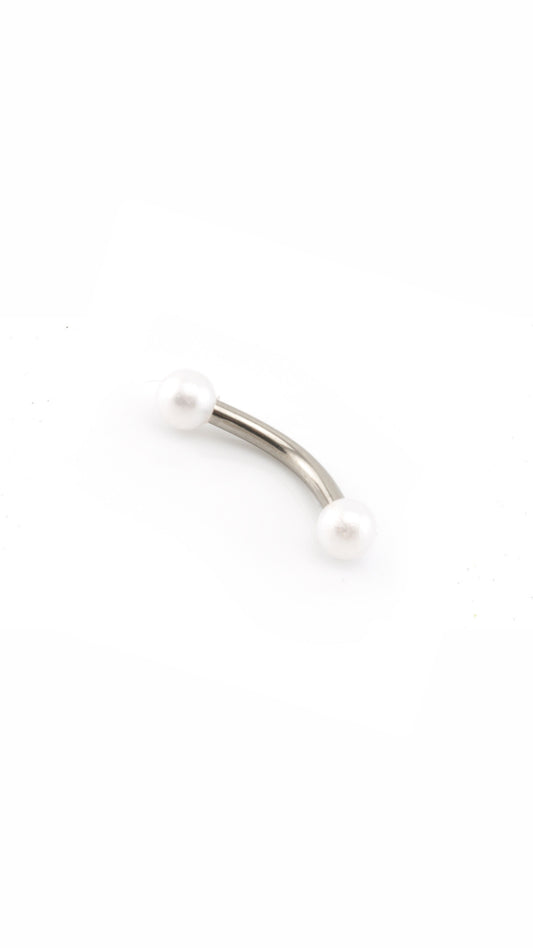 Pearl Eyebrows Piercing