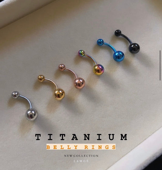 Titanium Basic Belly Ring