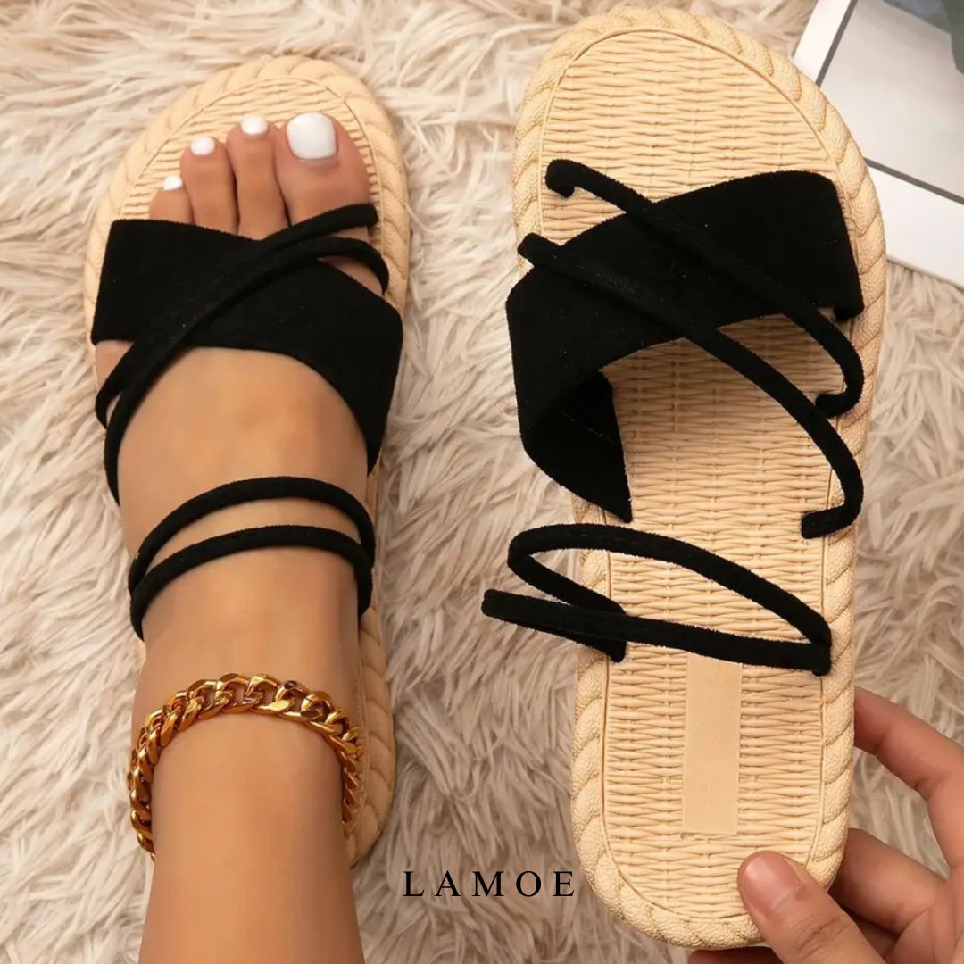 Velvet Slipper/Sandal (Model 1)