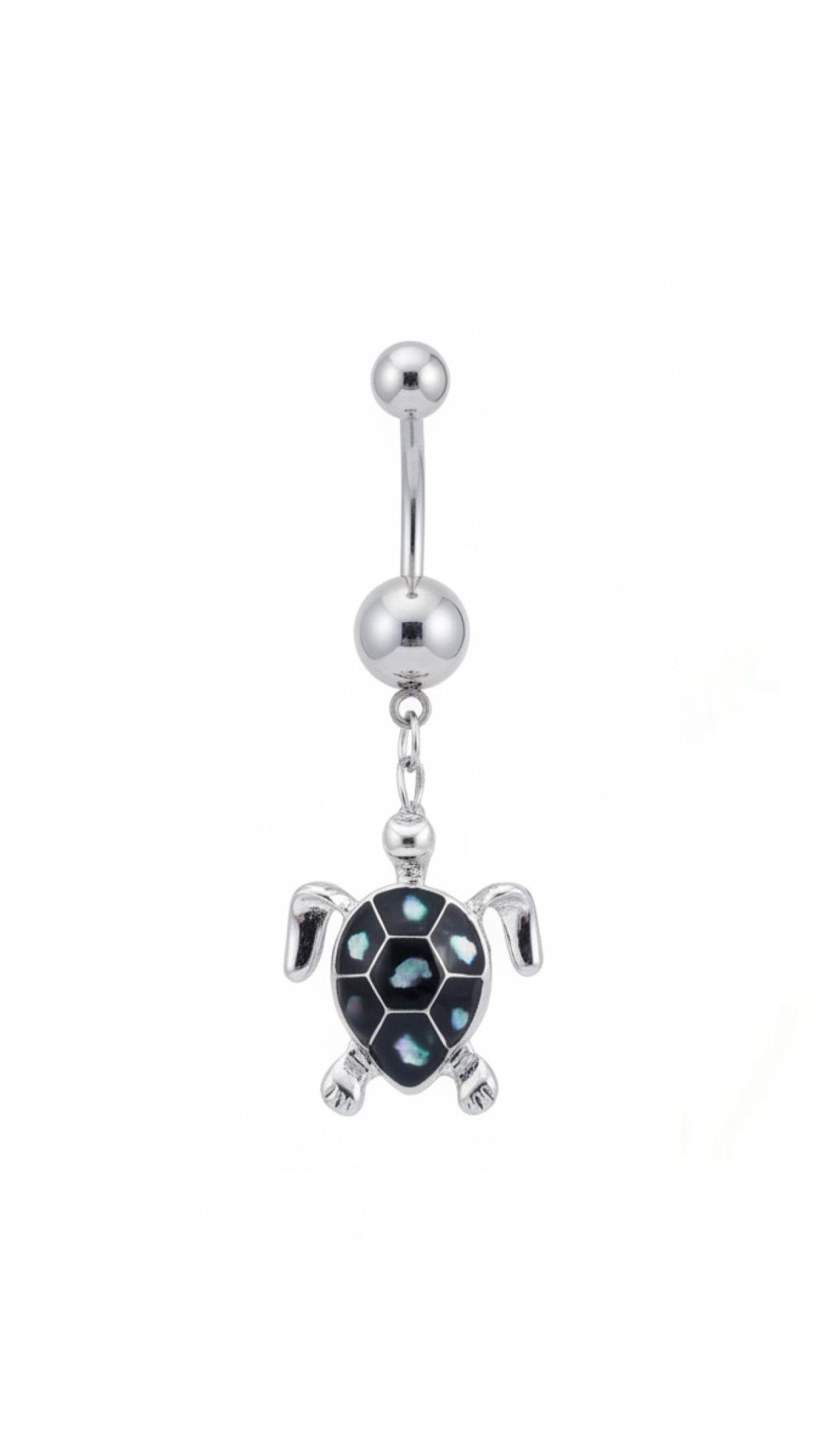 Turtle Decor Navel Belly Ring