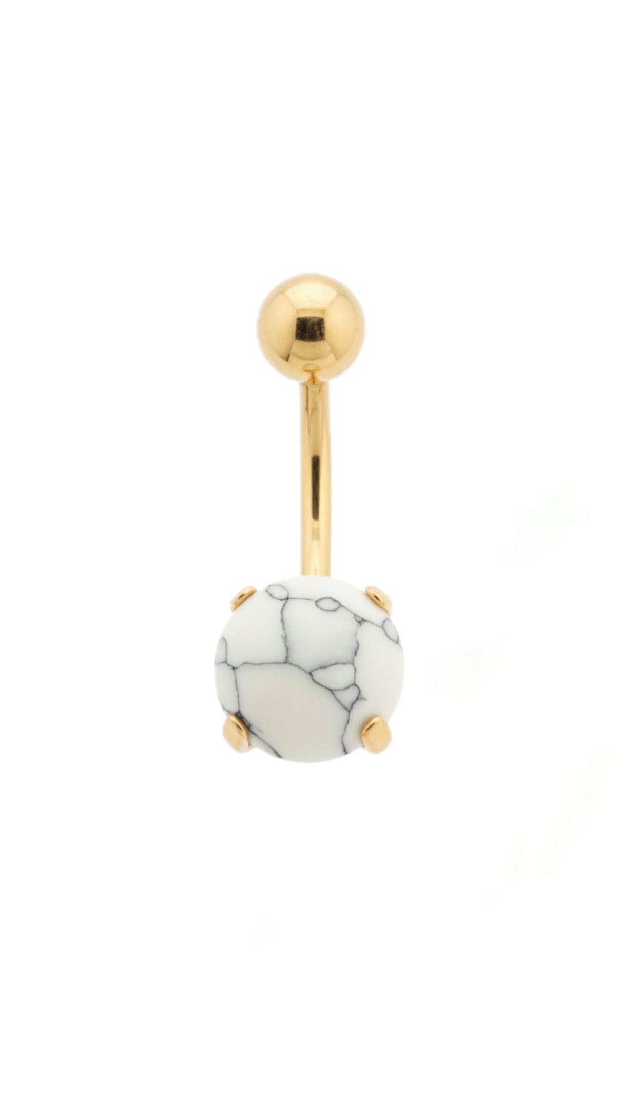 Colorful Round Basic Belly Piercings