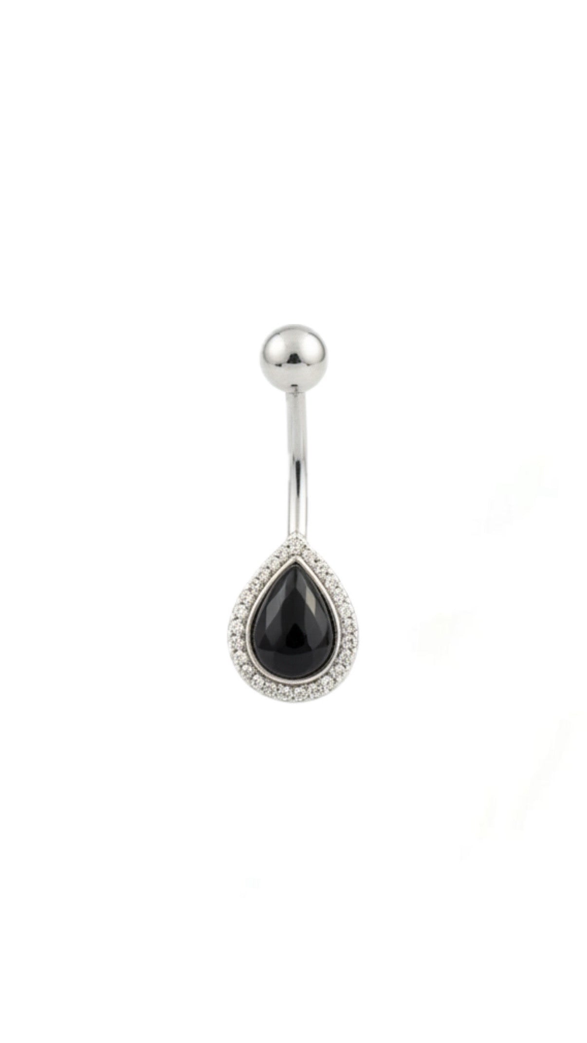 Water-drop Design Belly Ring