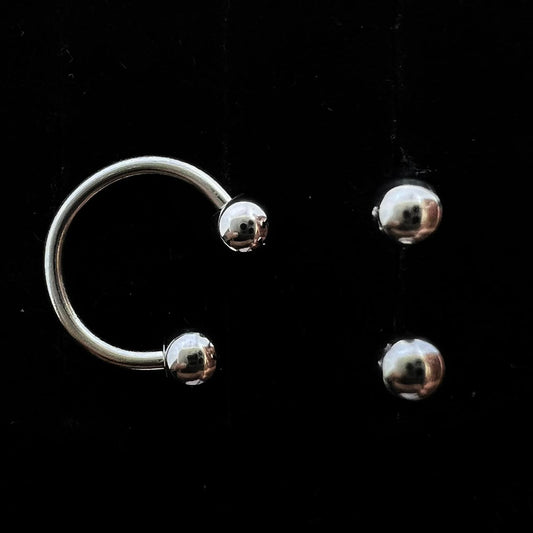 Horseshoe Stainless Steel Nose Piercing