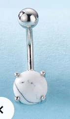 Basic Ball Decor Belly Ring