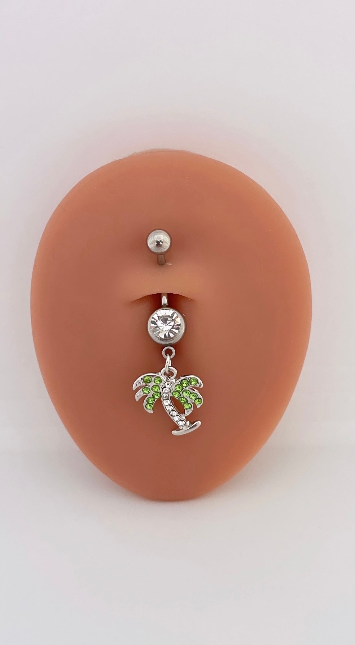 Palm Tree Belly Ring