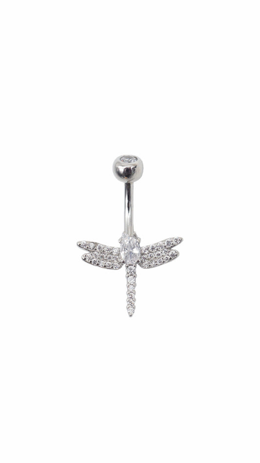 Silver 925 Fly Belly Ring