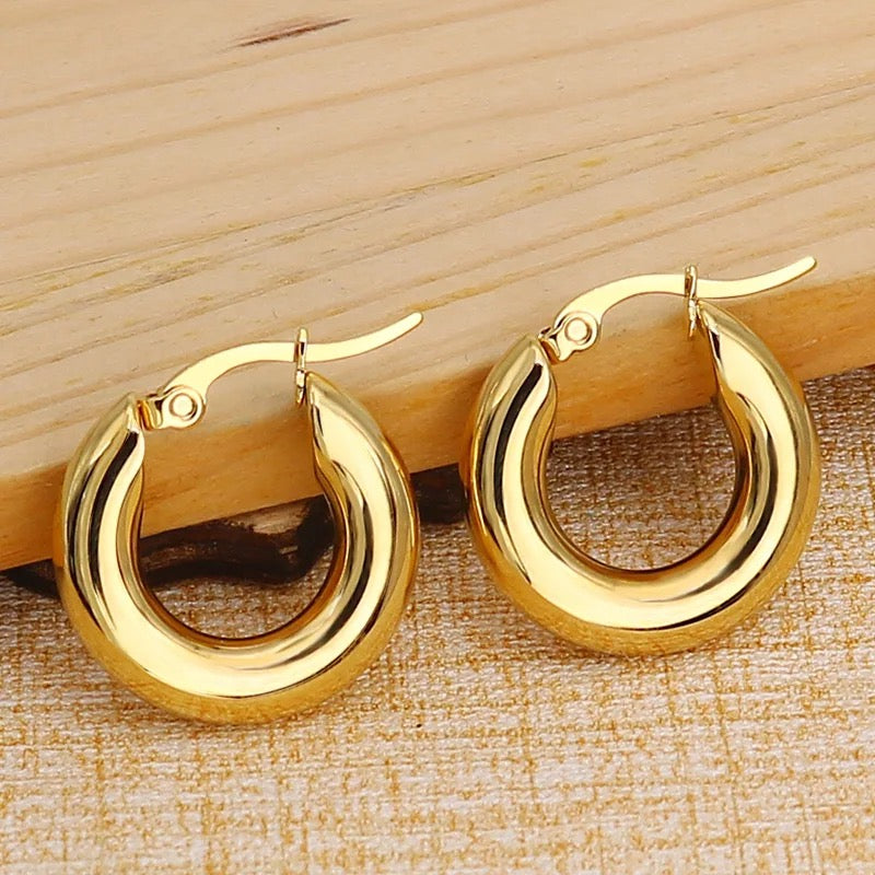 Punk Hoop Winter Earring