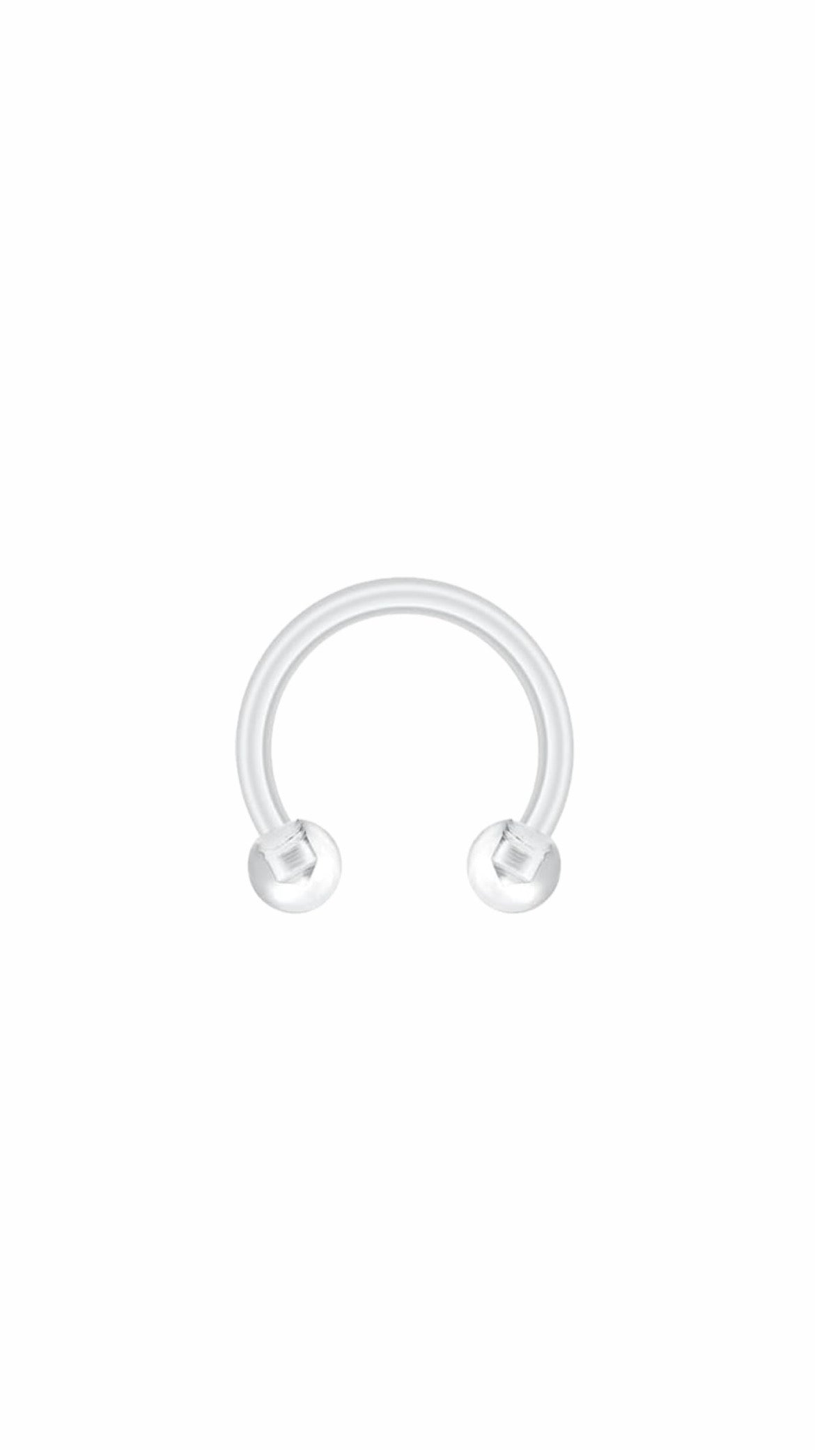 Bioflex Transparent Nose & Ear Piercing