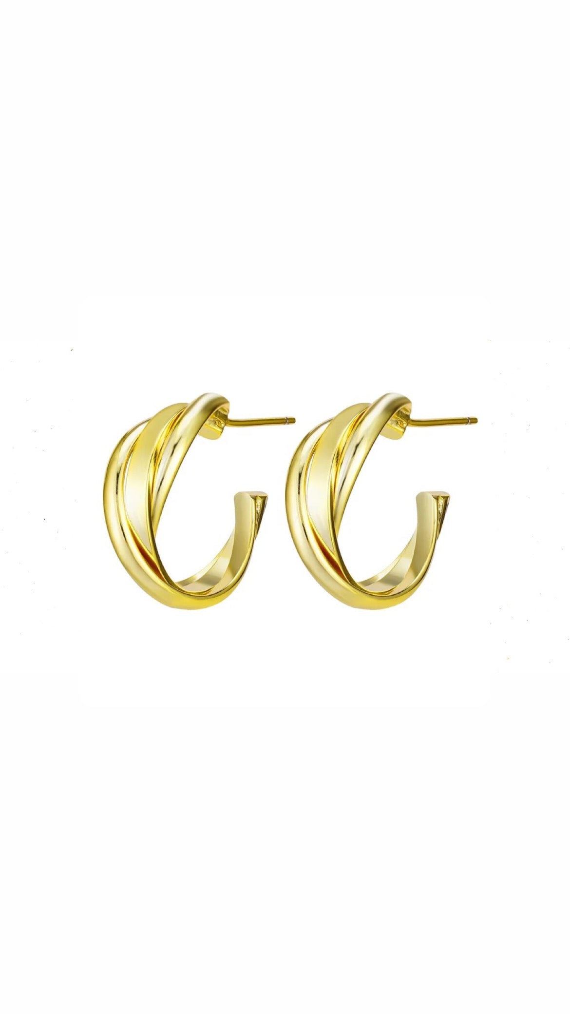 Spacial Arc Winter Earring