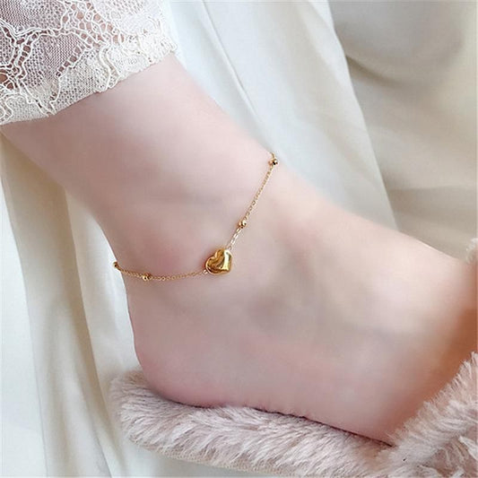 Heart Anklet