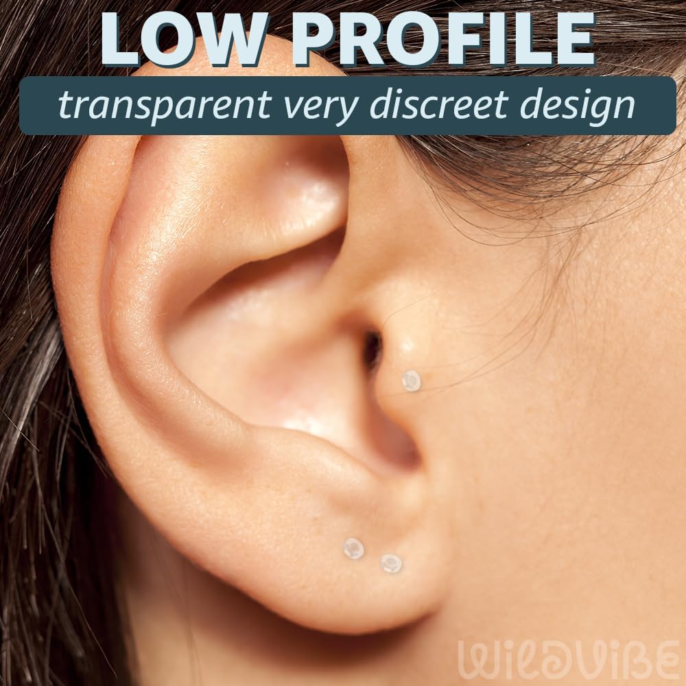 Bioflex Transparent Labret & Ear Piercing