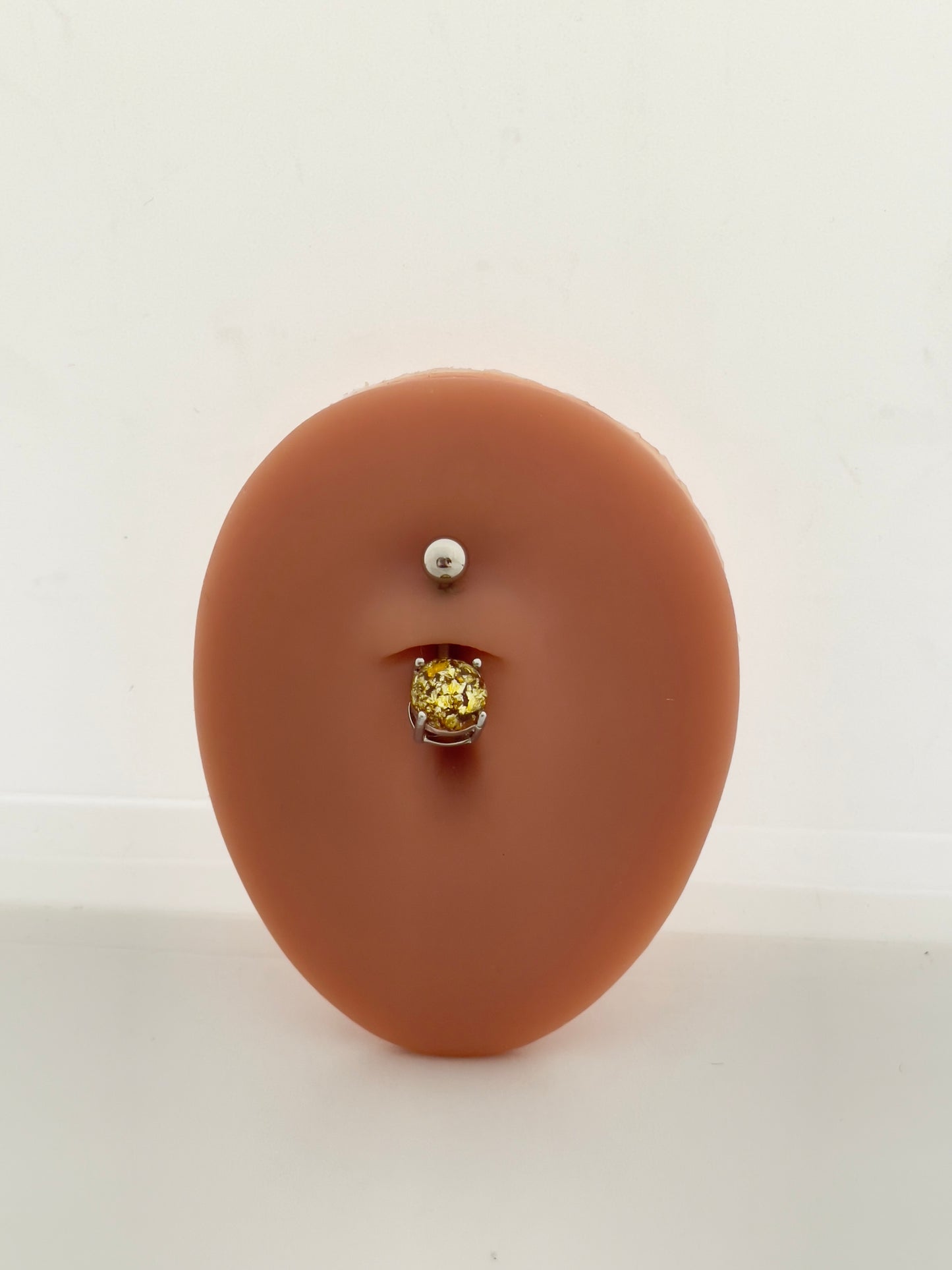 Basic Stone Belly Ring