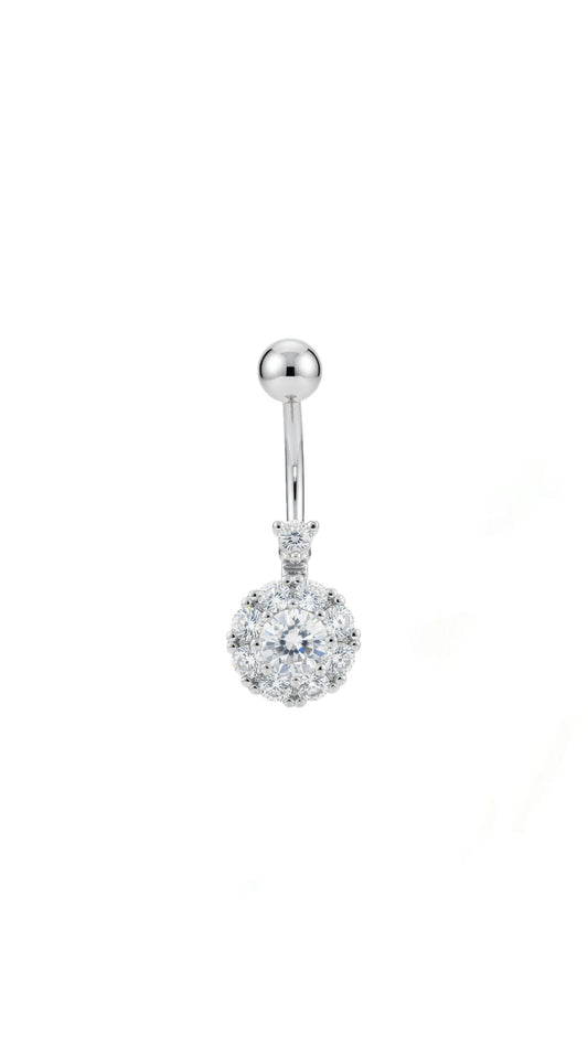 Cubic Stone Zirconia Navel Belly Ring