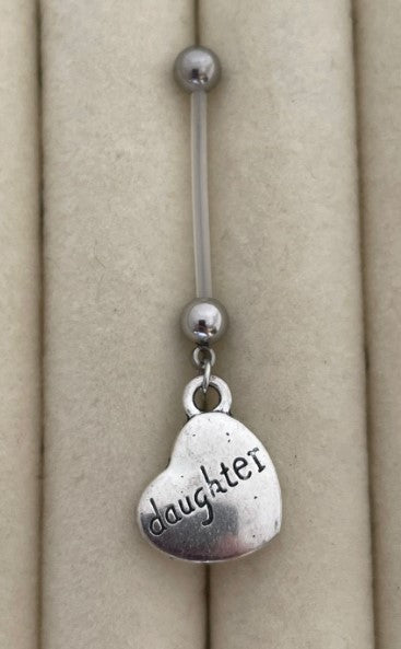 Daughter/Son BioFlex Pregnancy Belly Ring