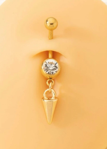 Geometric Decor Belly Ring