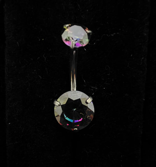 Basic Stone Belly Ring