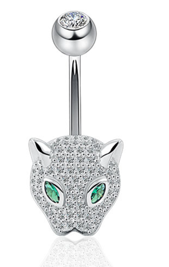 Leopard Belly Ring