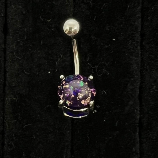 Basic Stone Belly Ring