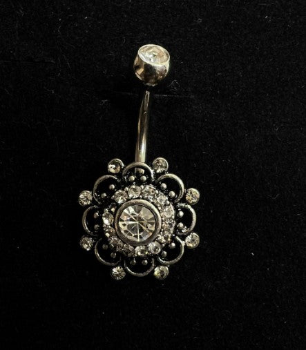 Flower Shape Belly Ring