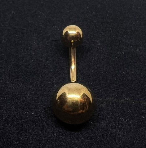 Surgical Steel Basic Ball Belly Ring