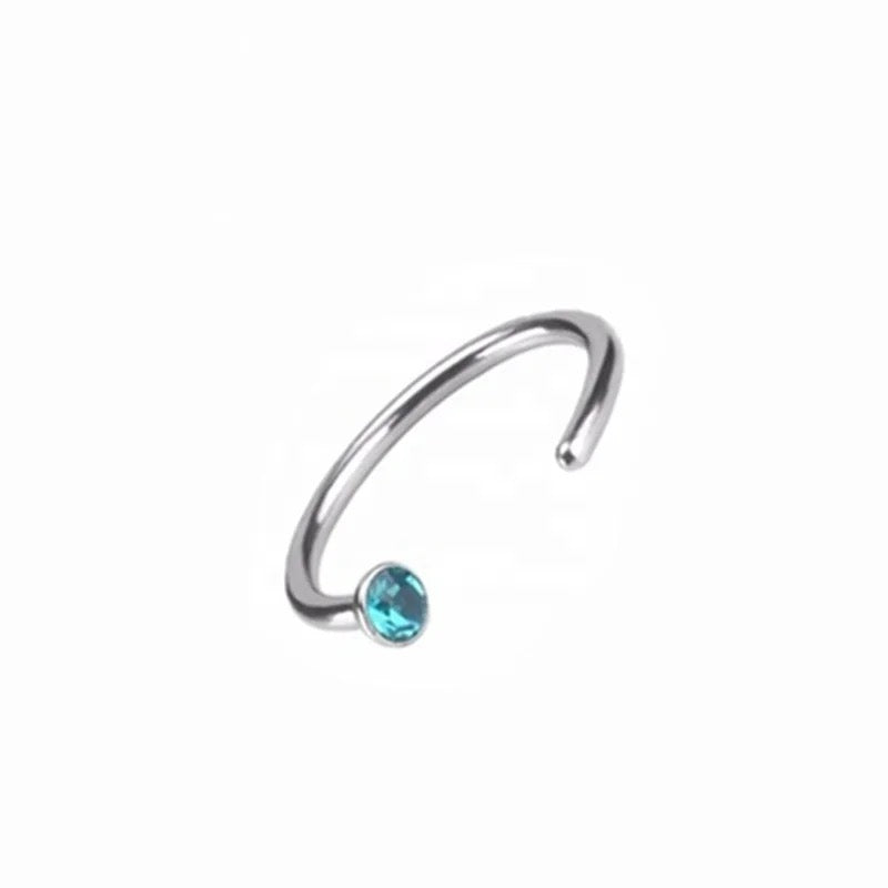 Circle Stainless Steel Nose Piercing