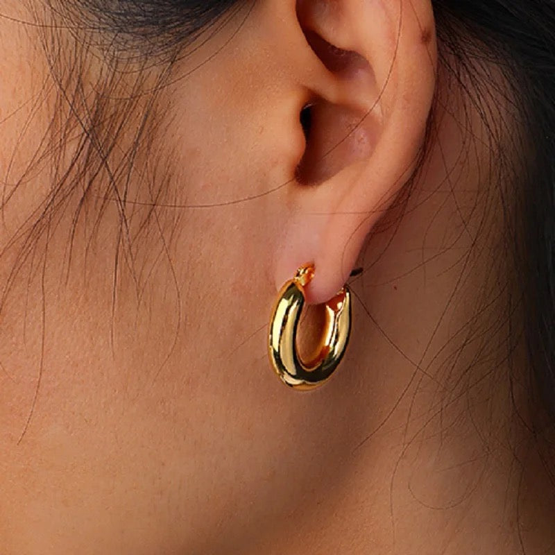 Punk Hoop Winter Earring