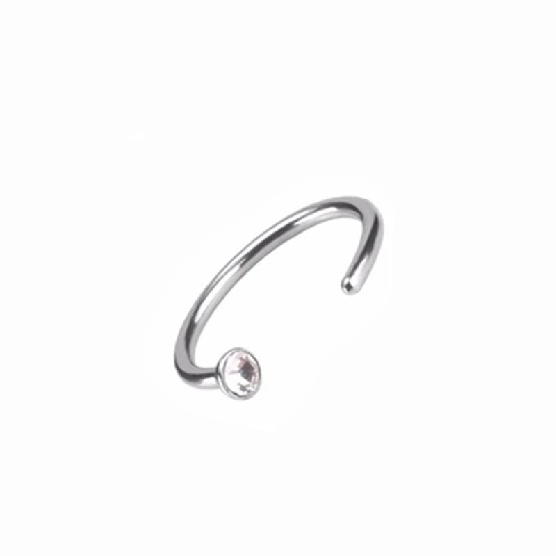 Circle Stainless Steel Nose Piercing