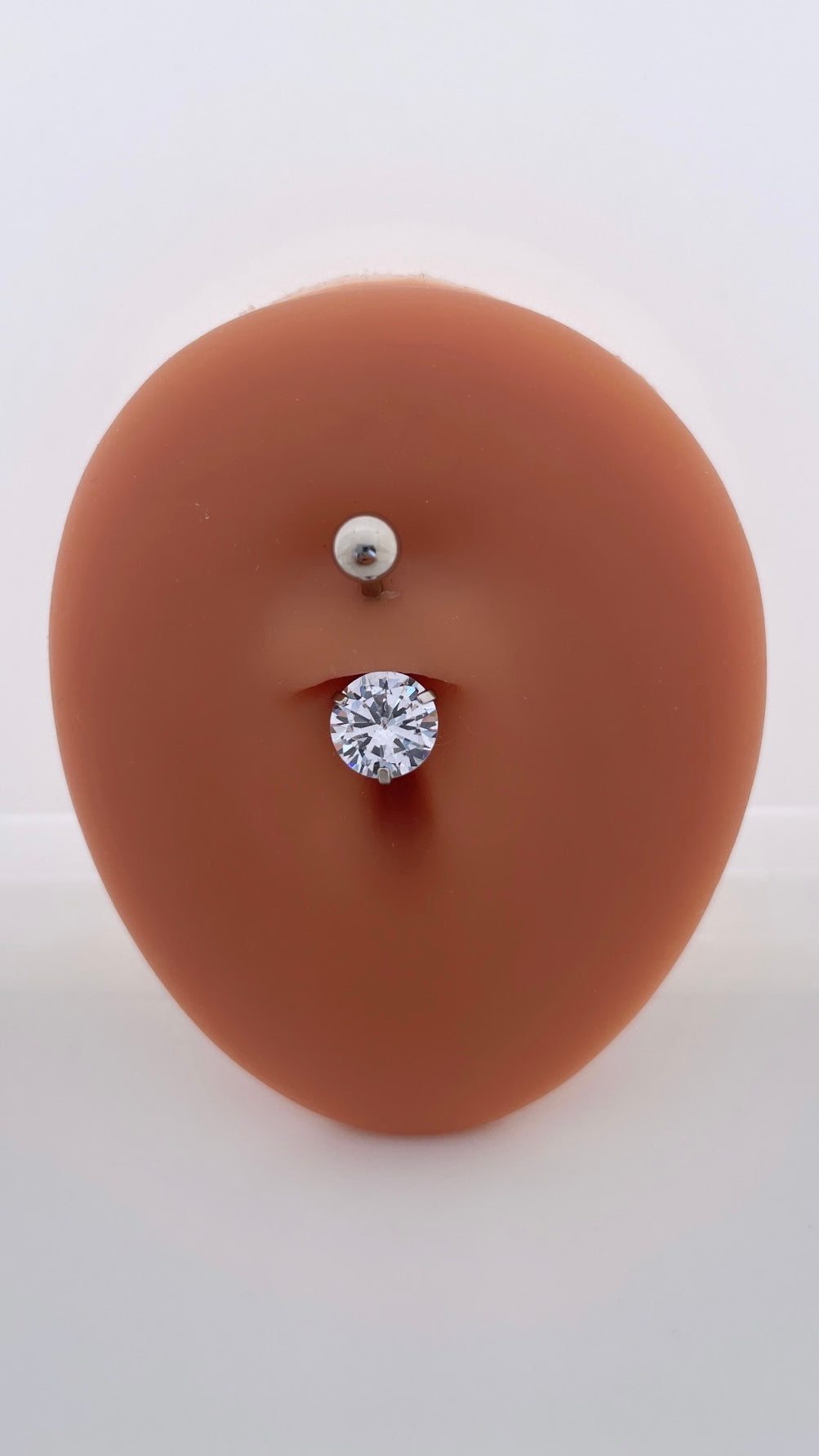 Basic Zircon Belly Ring