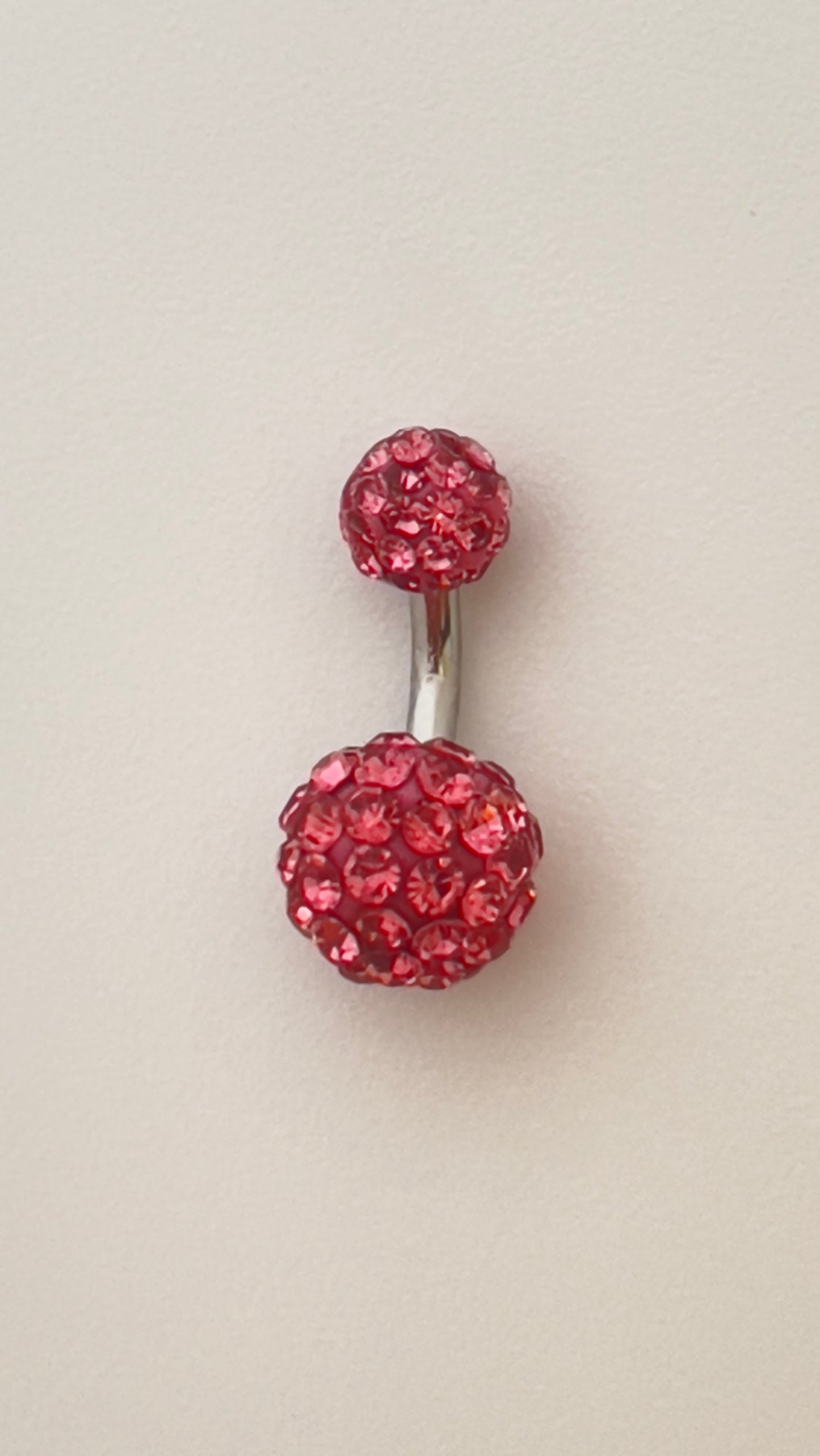 Disco Ball Short Axe Belly Ring